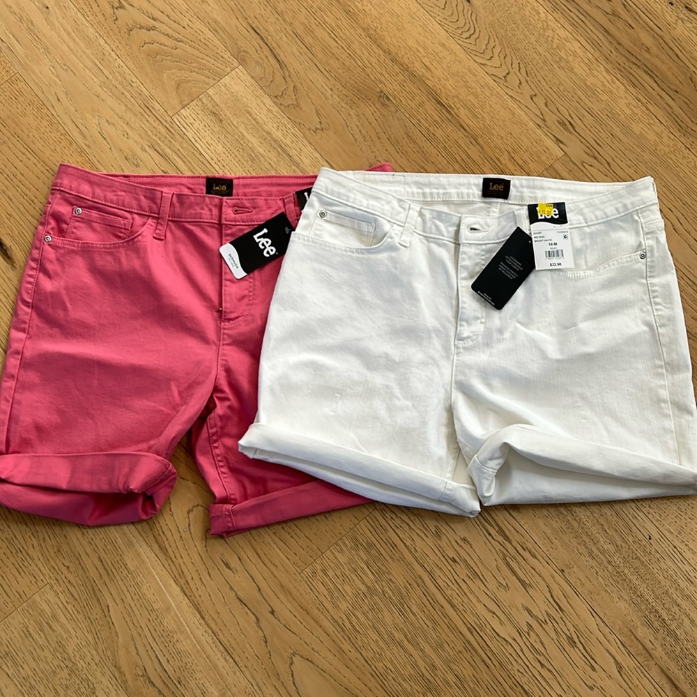 NWT Lee shorts size 16
